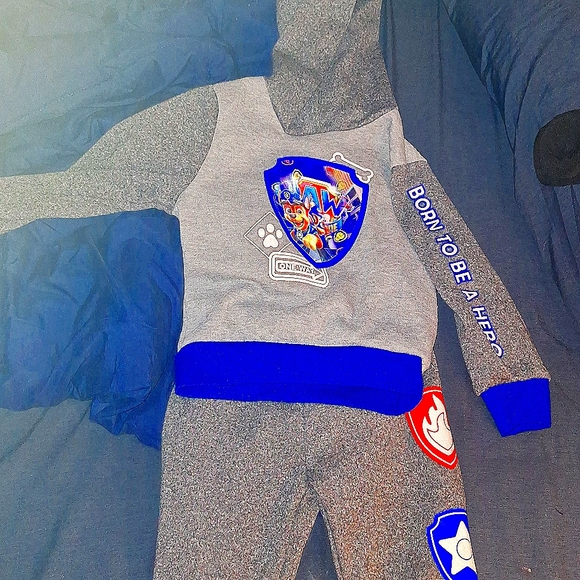 Paw Patrol  size 3T grey outfit - Picture 1 of 5